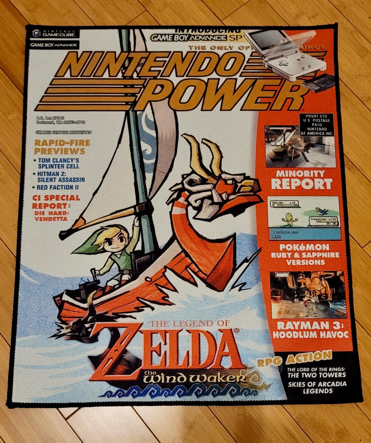 Custom Gamer Magazine Rug