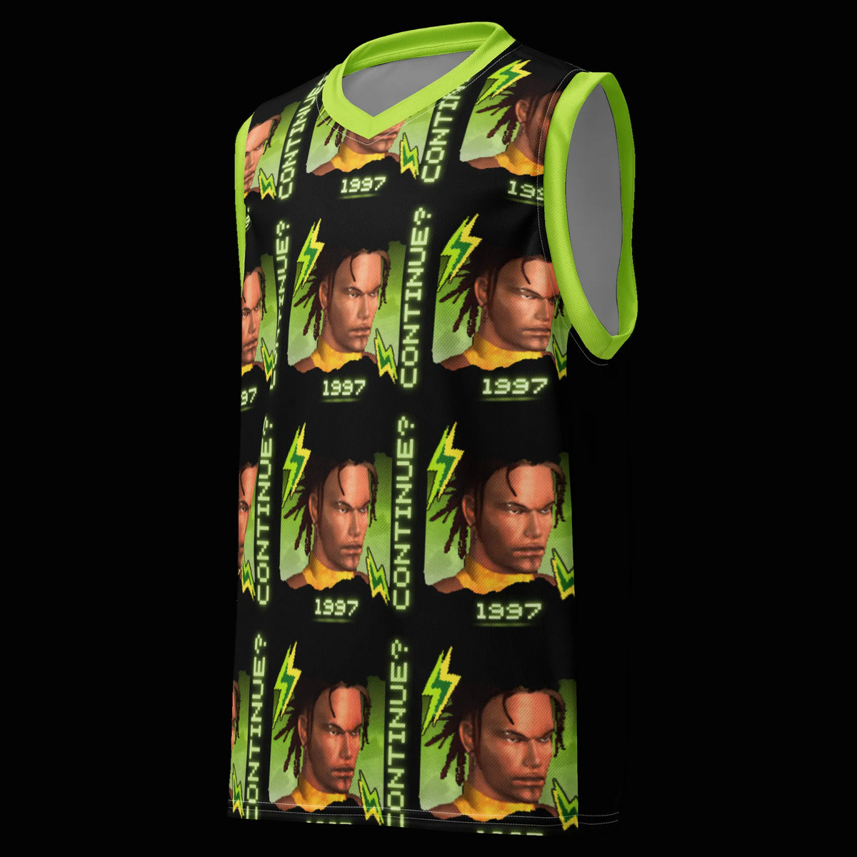CONTINUE? Eddy All Over Print Basketball Jersey