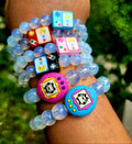 CustomGamer Nostagia Beaded Stretch Bracelet