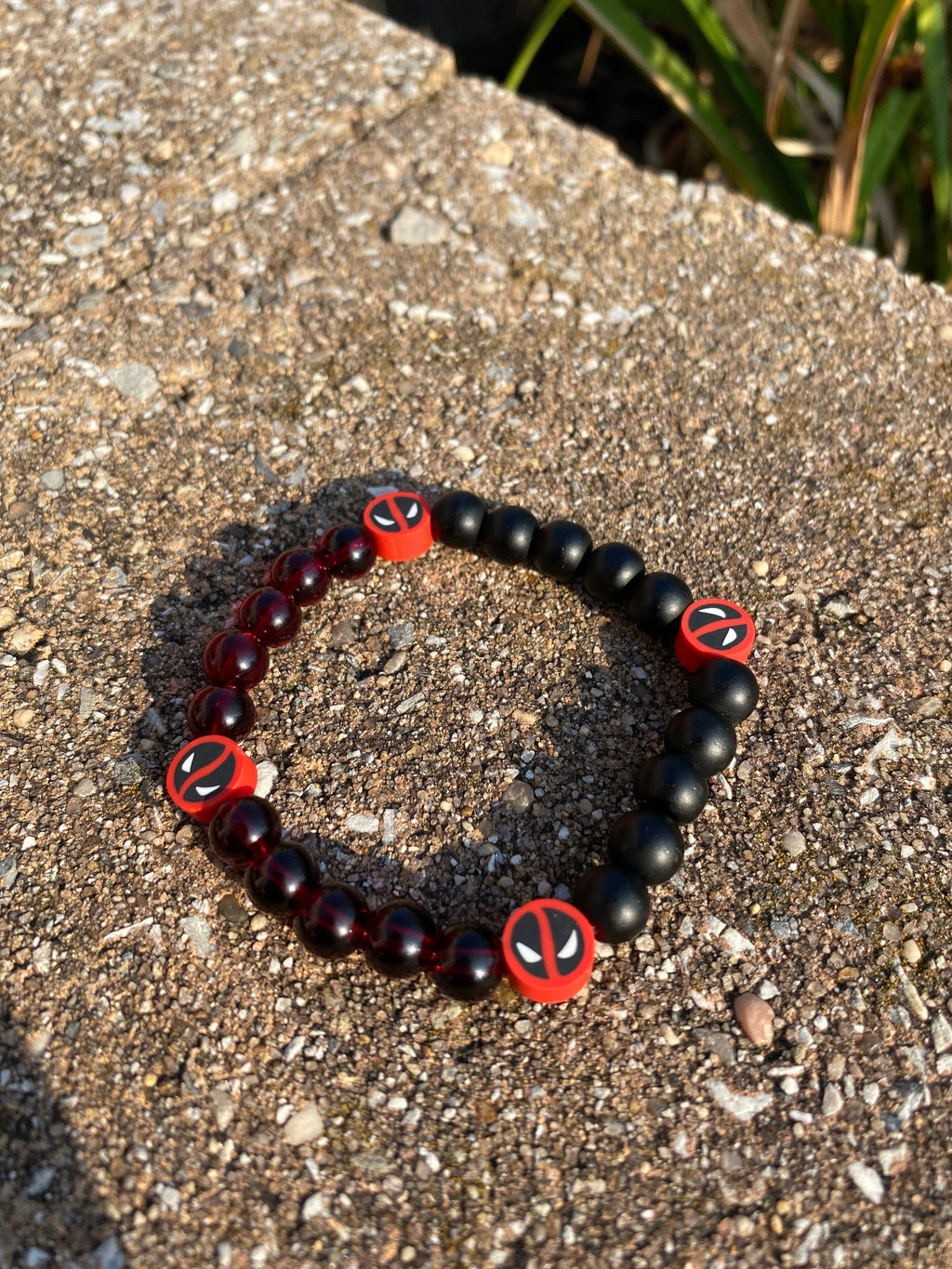 Deadpool/Wolverine Beaded Bracelets