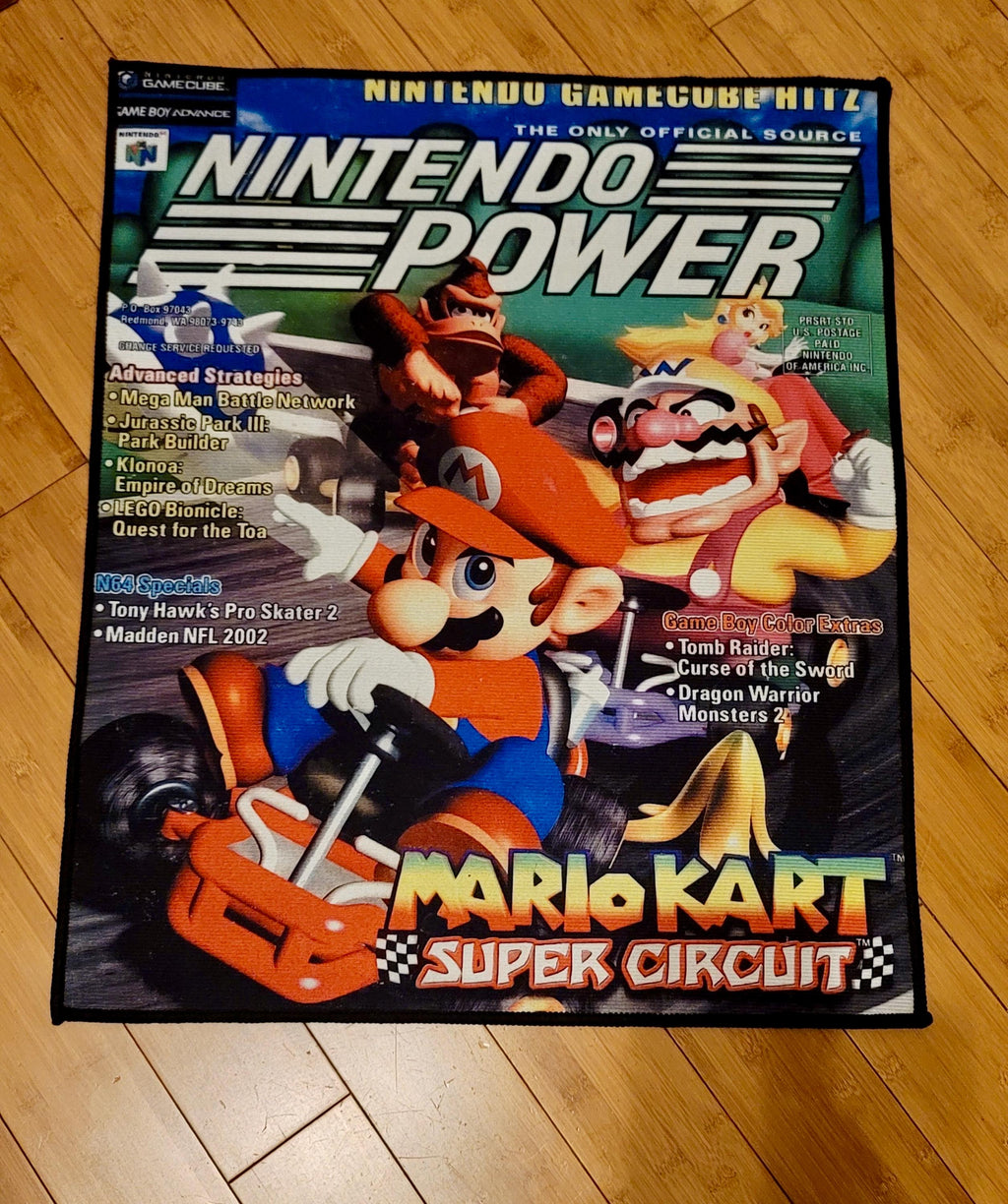 Custom Gamer Magazine Rug