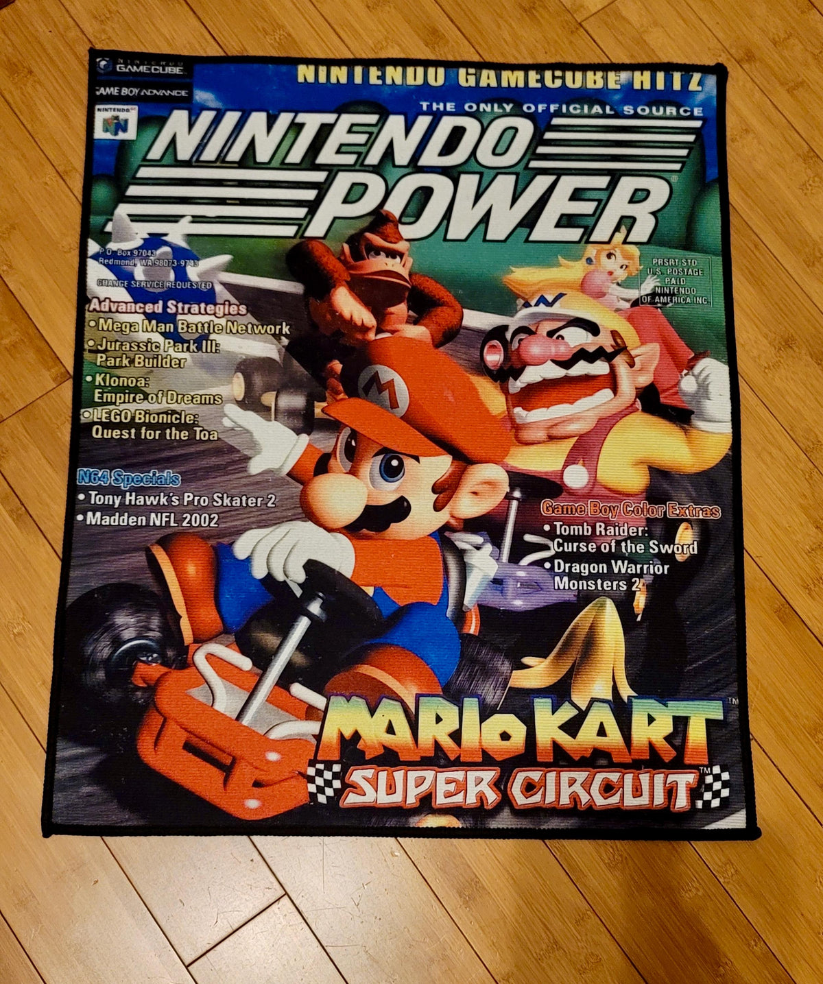 Custom Gamer Magazine Rug