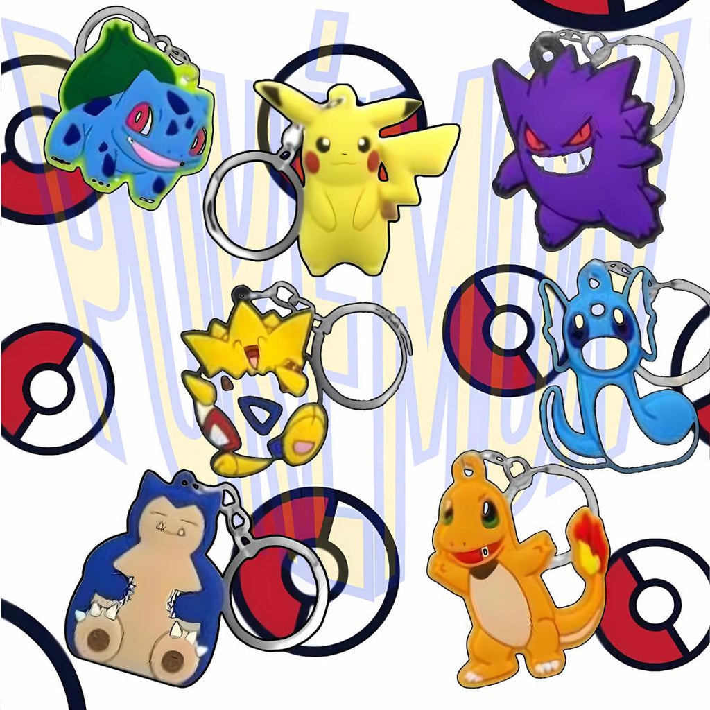 2D Character Keychains