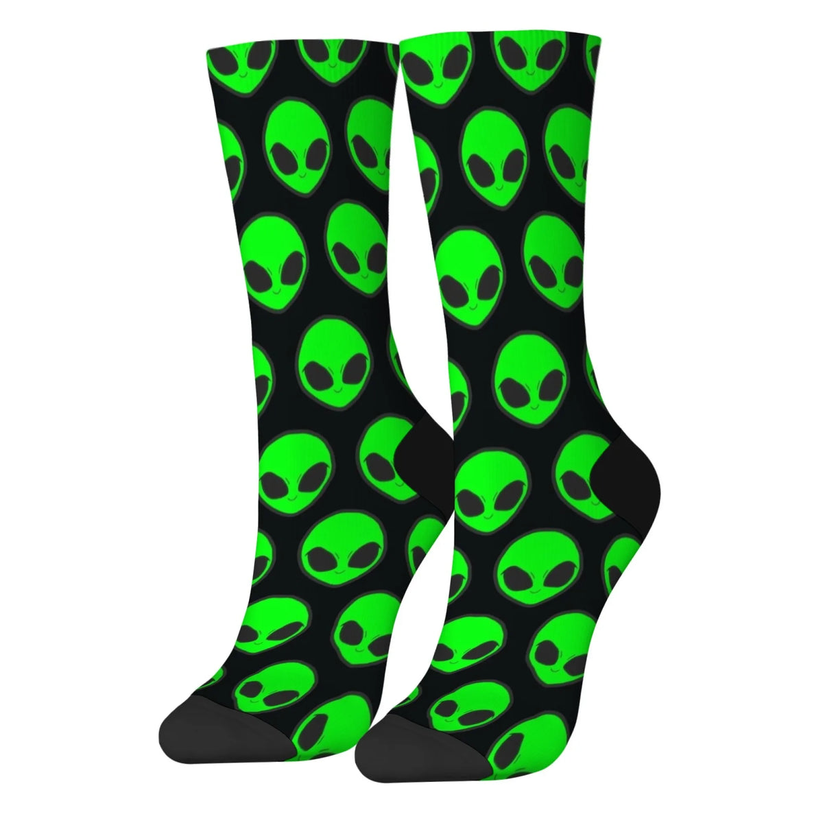 Alien Face Style All Over Print Socks