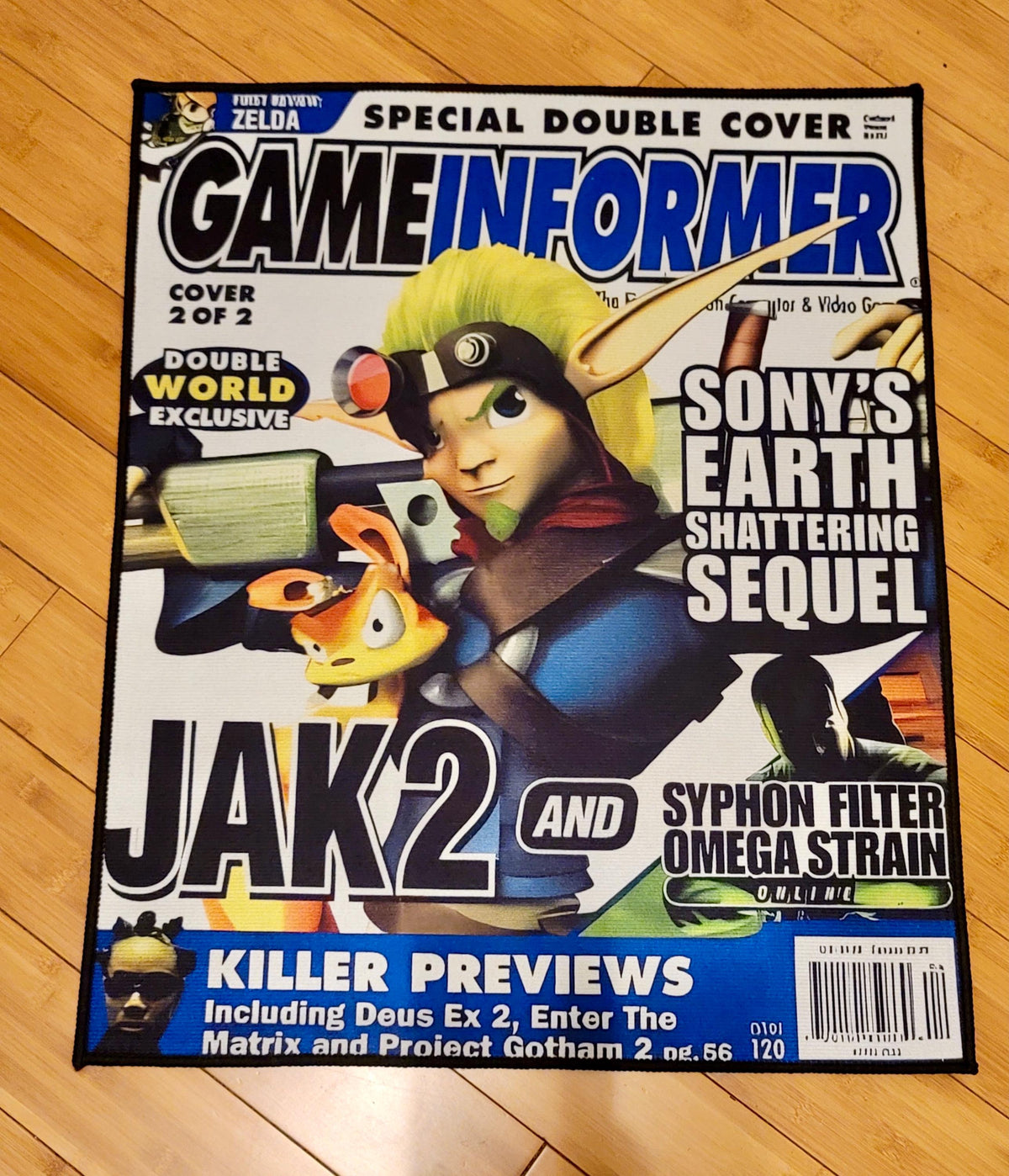 Custom Gamer Magazine Rug