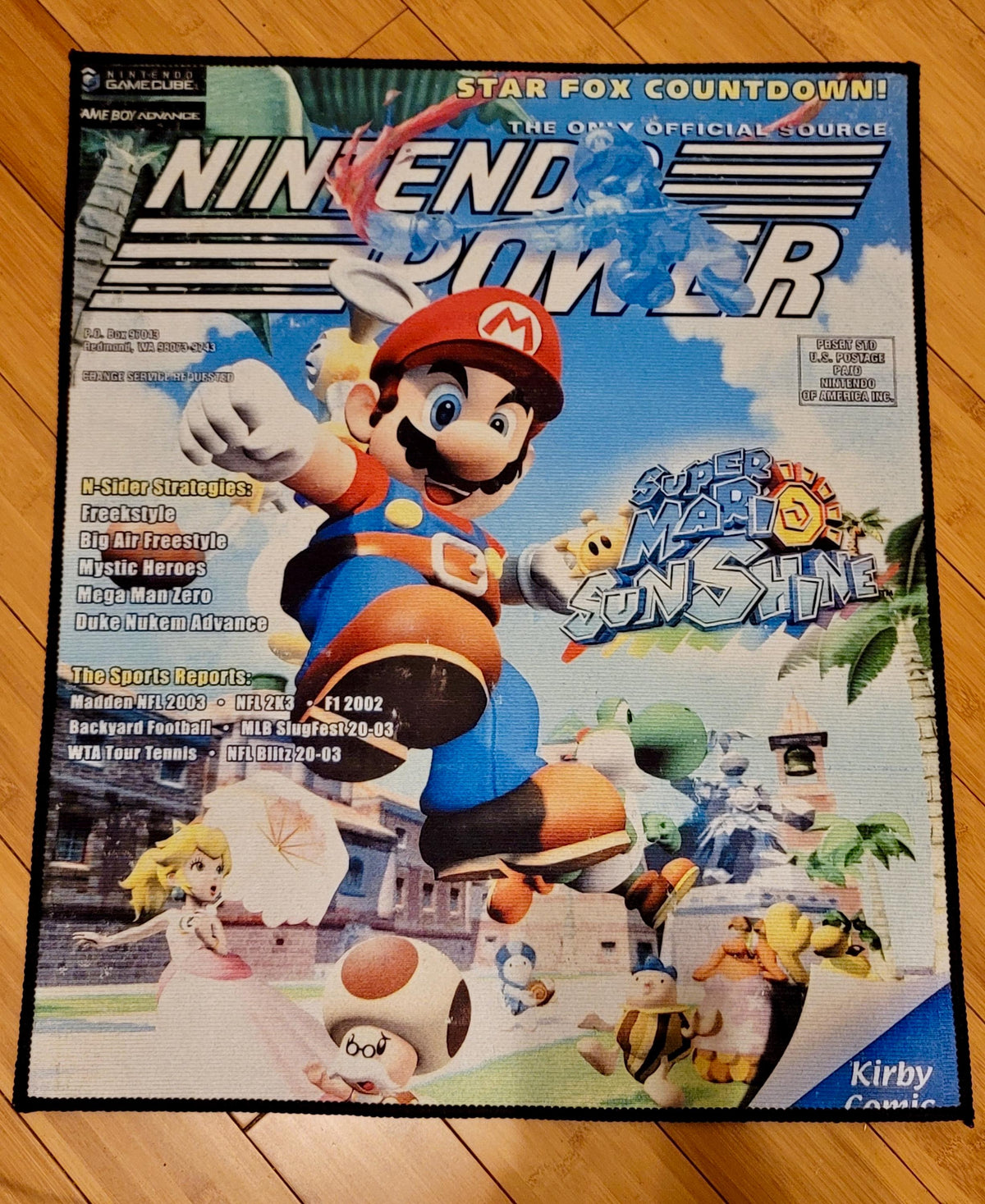 Custom Gamer Magazine Rug