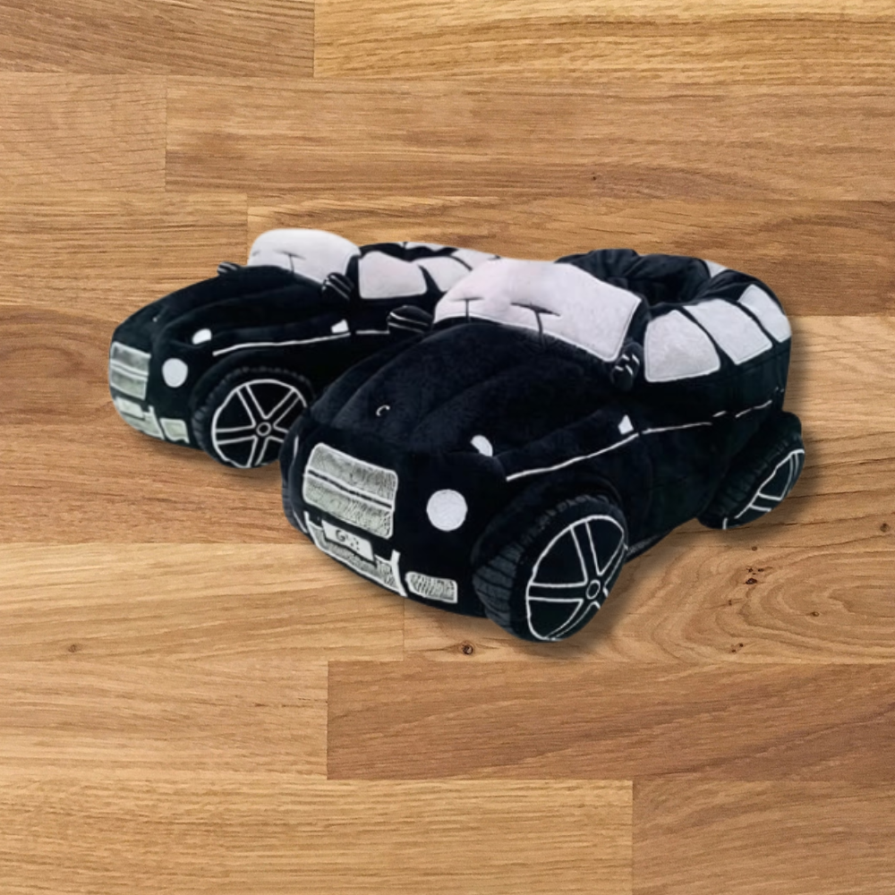 Unisex Car Plush Slippers