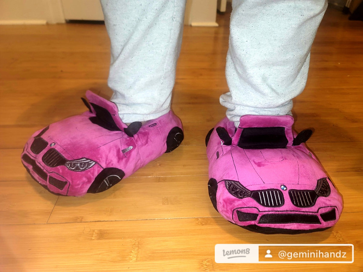 Unisex Car Plush Slippers