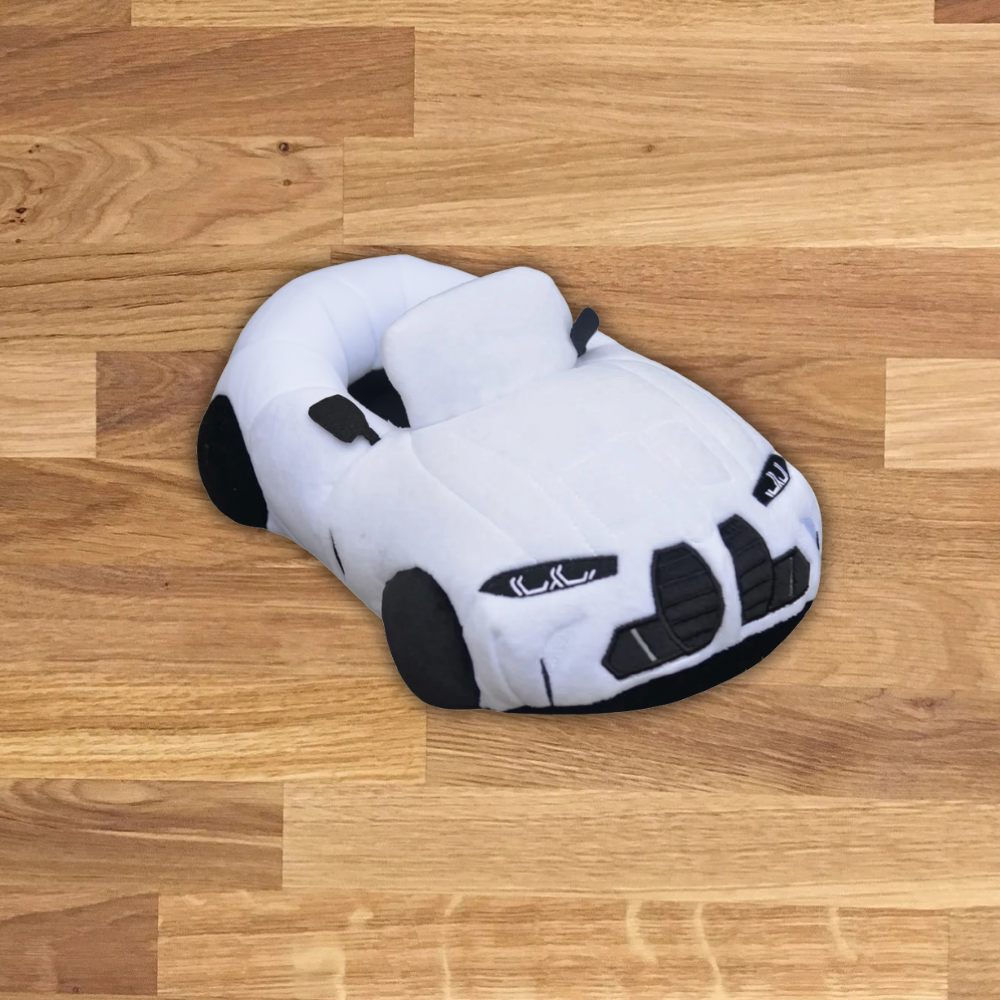 Unisex Car Plush Slippers