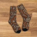 Mayan Style Design Print All Over Socks